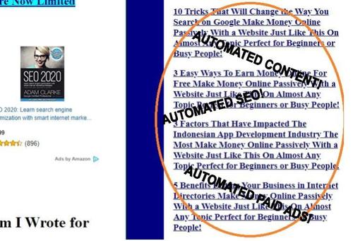 Product picture Automated Content and Ad Placement PHP Script